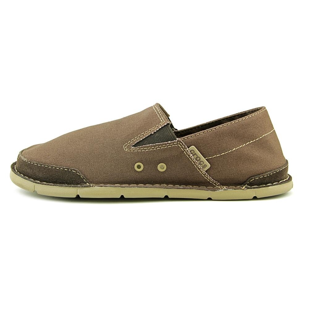 Shop Crocs Cabo Loafer Men Round Toe Canvas Loafer Overstock