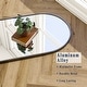 preview thumbnail 25 of 30, Metal Arch Full Length Mirror Floor Mirror Wall-Mounted