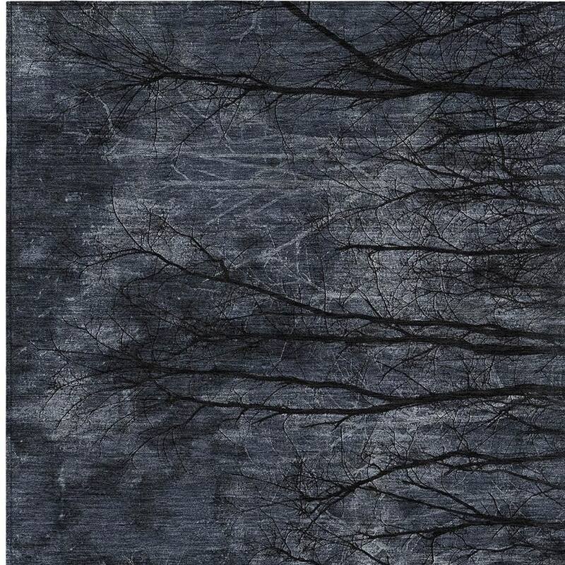 HomeRoots Floral Transitional Rectangle Outdoor Rug