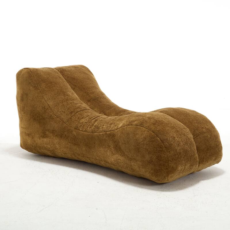Modern Creative Bean Bag Chair Curves Lazy Sofa for Living Room Bedroom Lounge