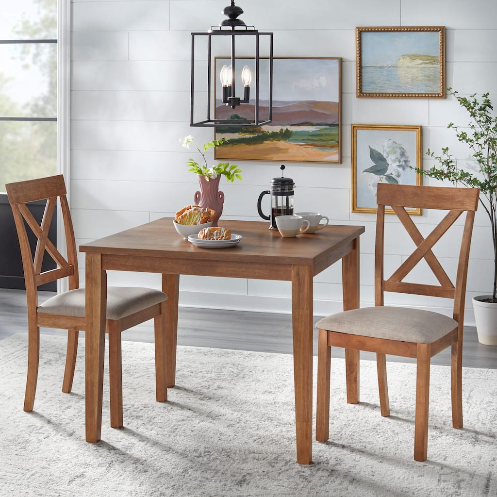 Simple Living Halsted 3-Piece Dining Set