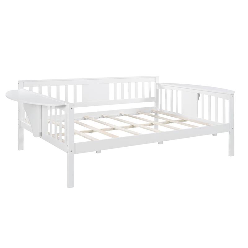 Elegant design full size daybed sofa bed frame with small foldable