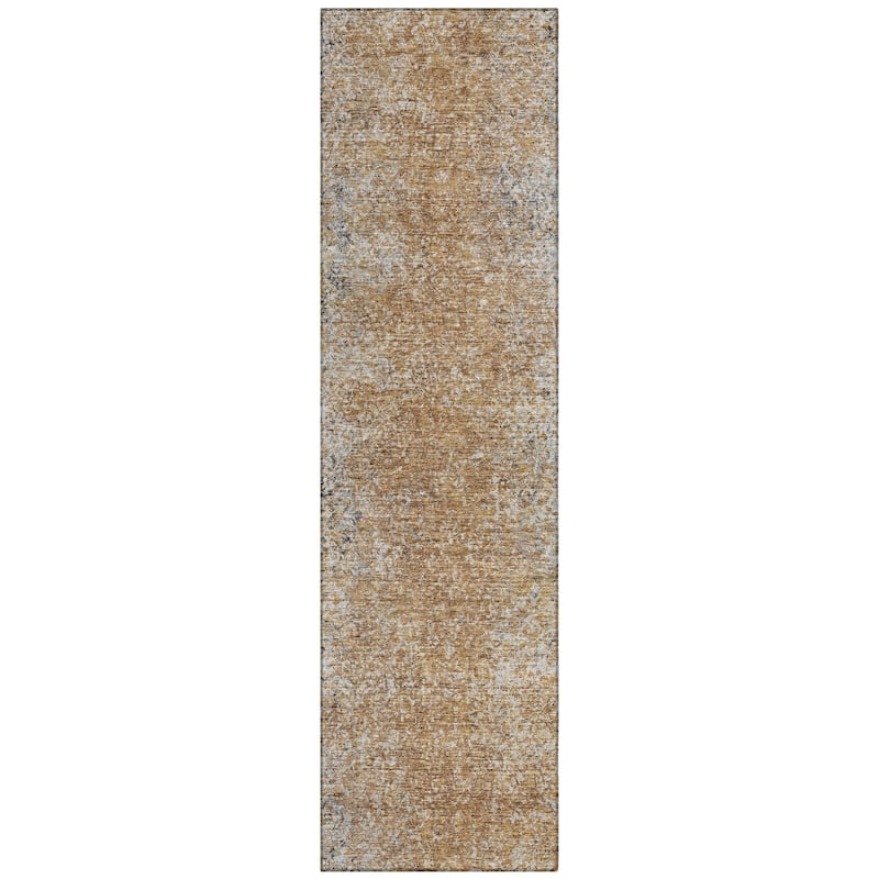 Machine Washable Indoor/ Outdoor Chantille Solid Contemporary Rug