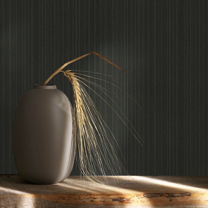 Galerie Wallcoverings Air Collection Silk Stripe Sheen Textured Wallpaper Roll