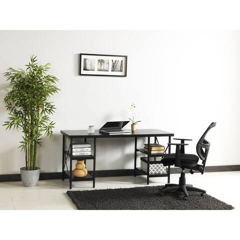 Buket Metal Legs Stduy Desk