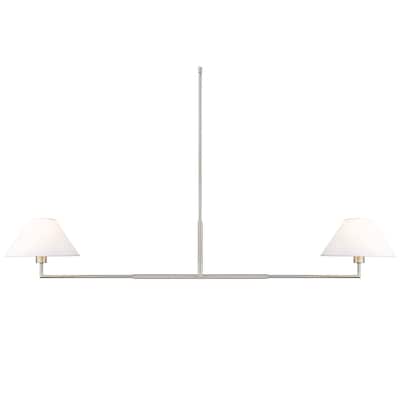 Z-Lite 744-62L Leila 2 Light 62" Wide Linear Chandelier