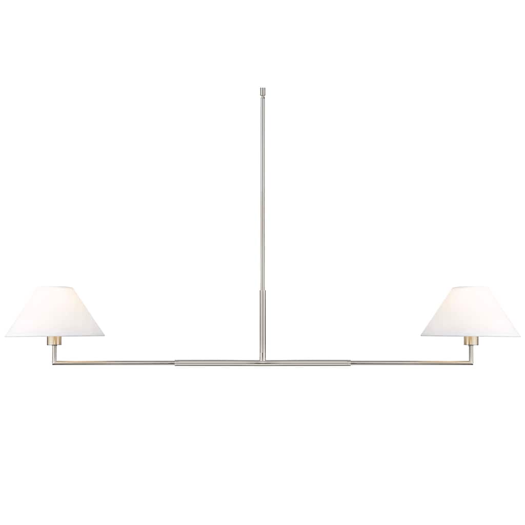 Z-Lite 744-62L Leila 2 Light 62" Wide Linear Chandelier