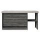 preview thumbnail 11 of 17, CraftPorch Multifunctional Flip-Drawer Storage Shoes Bench Dark Grey