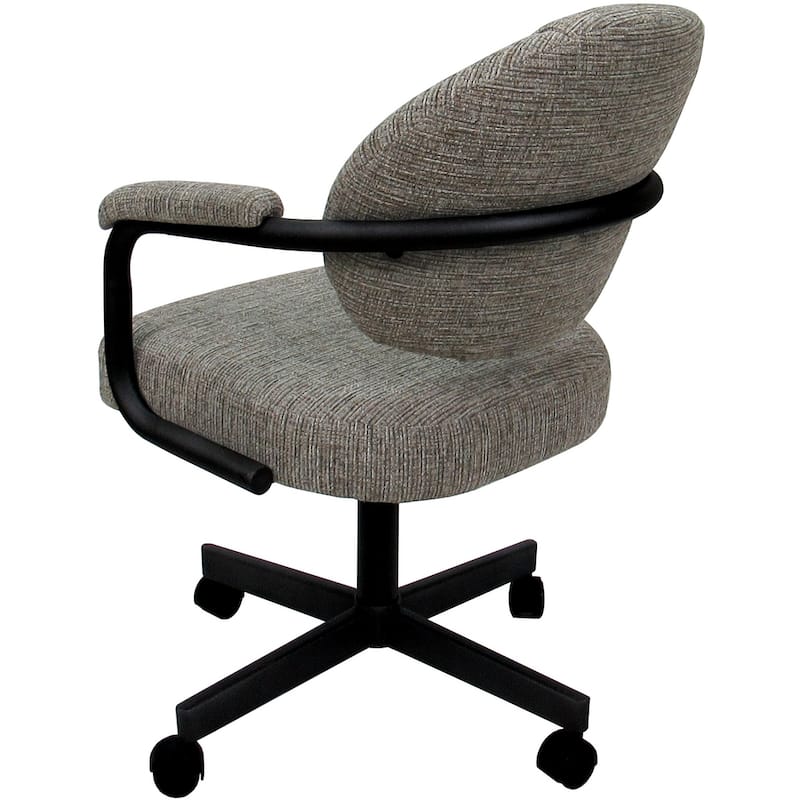 Swivel Tilt Kitchen Chair with Wheels M-70 Casters - N/A