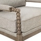 preview thumbnail 34 of 41, Fletcher Spindle Chair in Fabric with Brushed Charcoal Finish