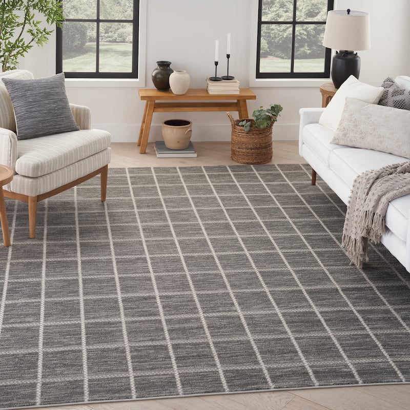 Nourison Serenity Home Indoor Geometric Area Rug