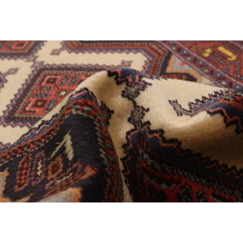 ECARPETGALLERY Hand-knotted Andelz Cream Wool Rug - 2'4 x 9'5