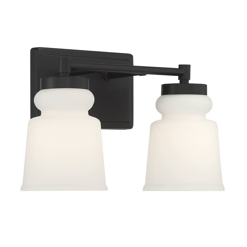 Meridian M80057 2 Light 15" Wide Bathroom Vanity Light