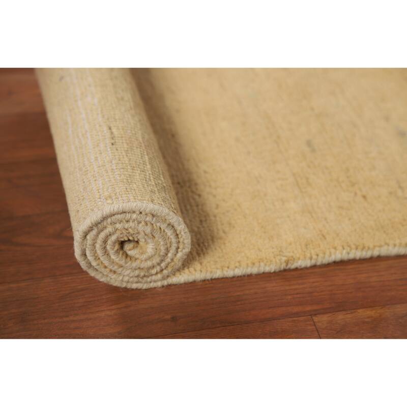 Modern Gabbeh Oriental Foyer Rug Handmade Contemporary Wool Carpet - 2'7"x 3'11"