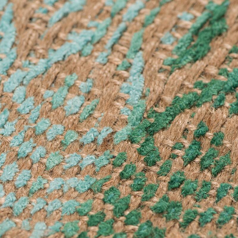 Sasha Sinae All-Natural Jute & Rayon Flatweave Area Rug