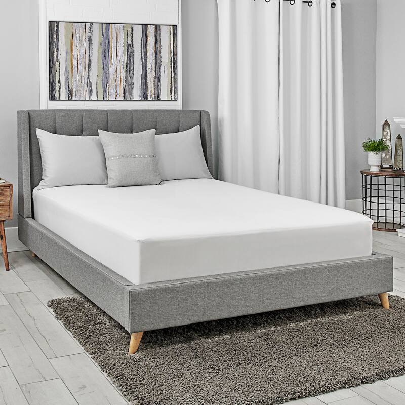 Simply Essential Waterproof Soft Top Fitted Mattress Protector - Full