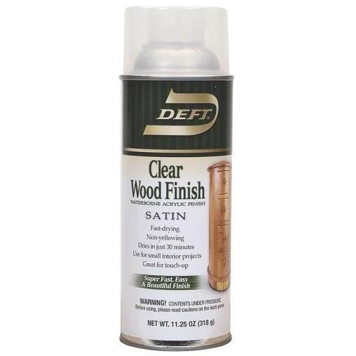 Shop Deft Dft109s 54 Interior Water Based Clear Wood Finish Satin