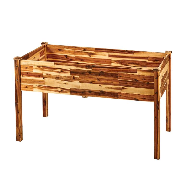 Raised Wood Planter 48", 24", 30" - 30