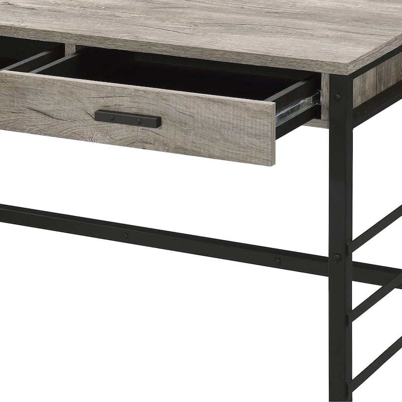 Versatile Writing Desk with Modern Design and Practical Storage Options