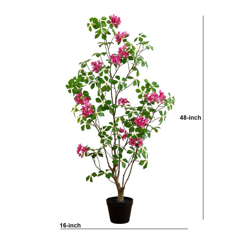 4' Artificial Dogwood Tree with Real Touch Leaves - Green