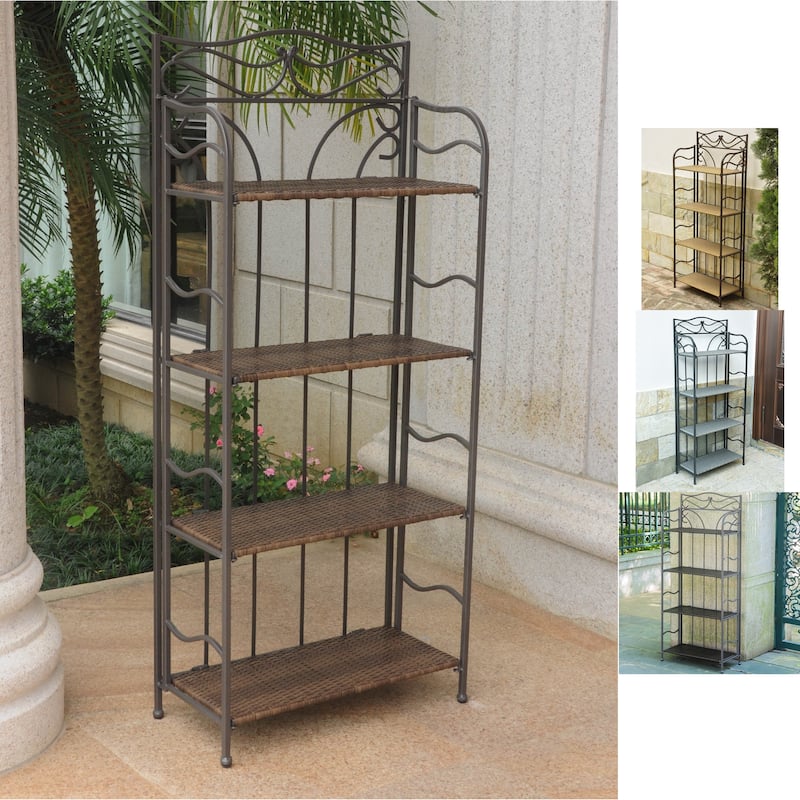 Valencia 4-tier Folding Bakers Rack