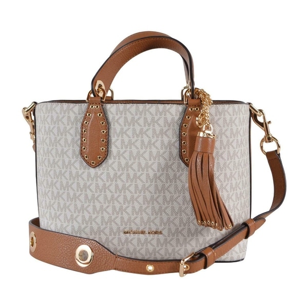 Michael Kors Small Signature BROOKLYN Grab Bag Crossbody Bag W/Strap