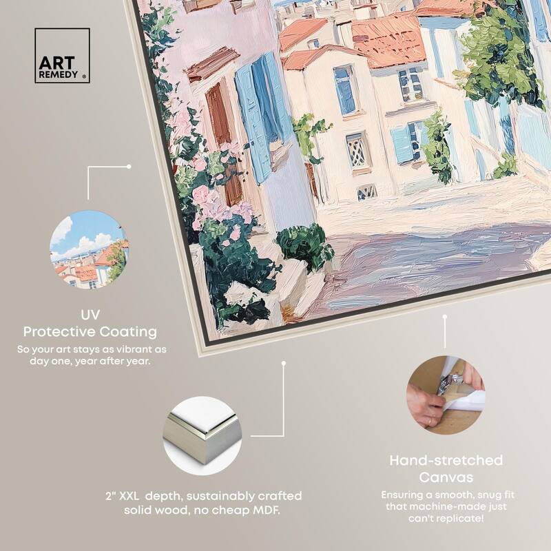 Cobblestone Dreams Canvas by Art Remedy