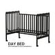 preview thumbnail 26 of 51, 3-In-1 Convertible Crib In Natural, Made Of Sustainable Pinewood, Non-Toxic Finish, Comes With Locking Wheels