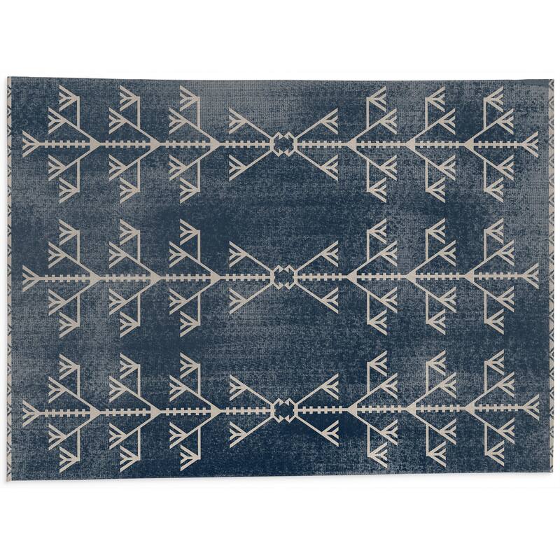 LUCY NAVY Kitchen Mat By Kavka Designs Bed Bath & Beyond 35365905