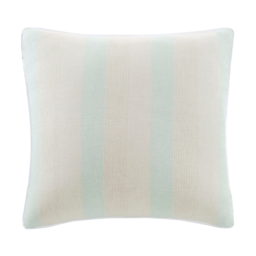 Southern Tide Batten Square Seafoam Decorative Pillow