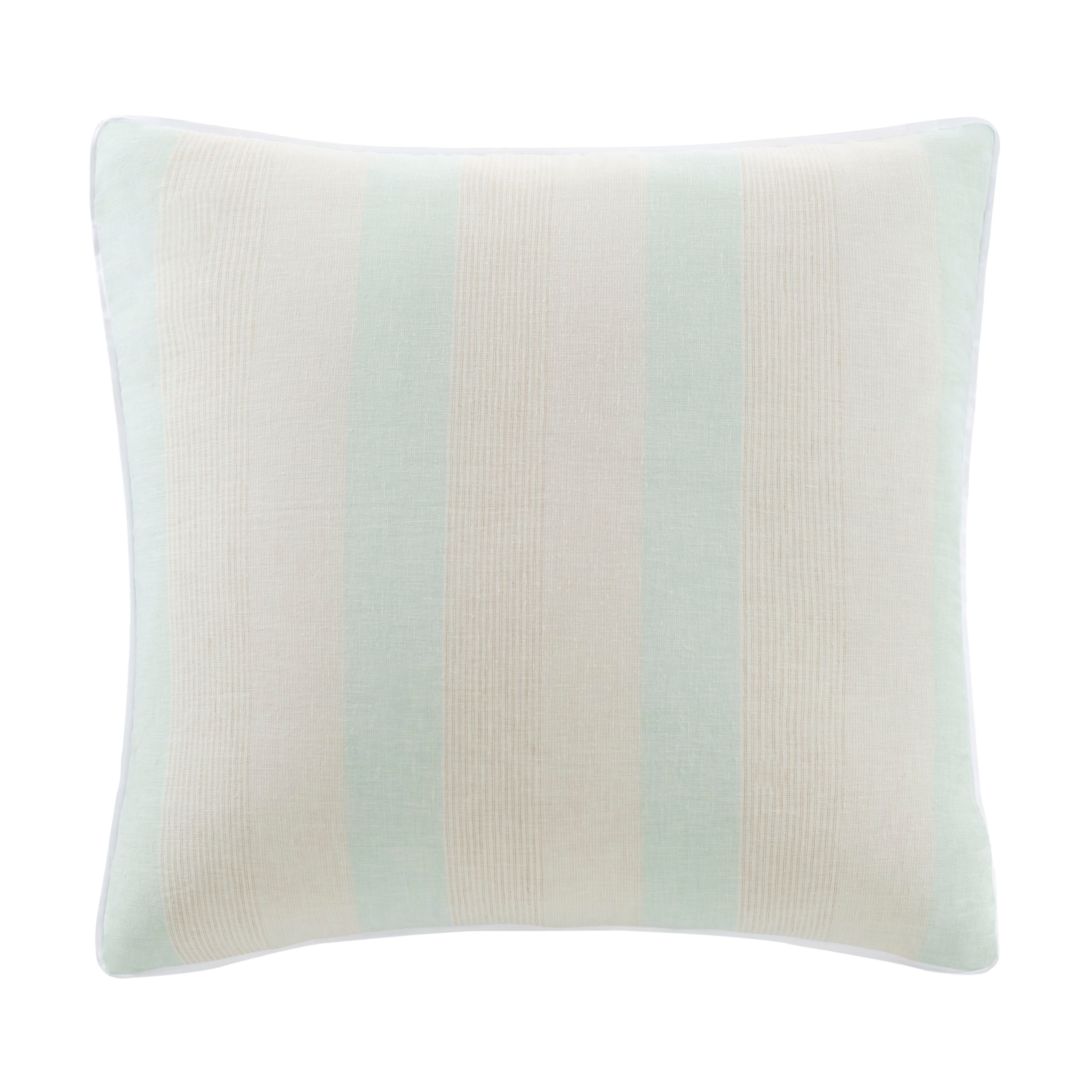 Southern Tide Batten Square Seafoam Decorative Pillow