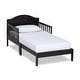 preview thumbnail 1 of 4, Dream On Me Sydney Toddler bed Black - Toddler