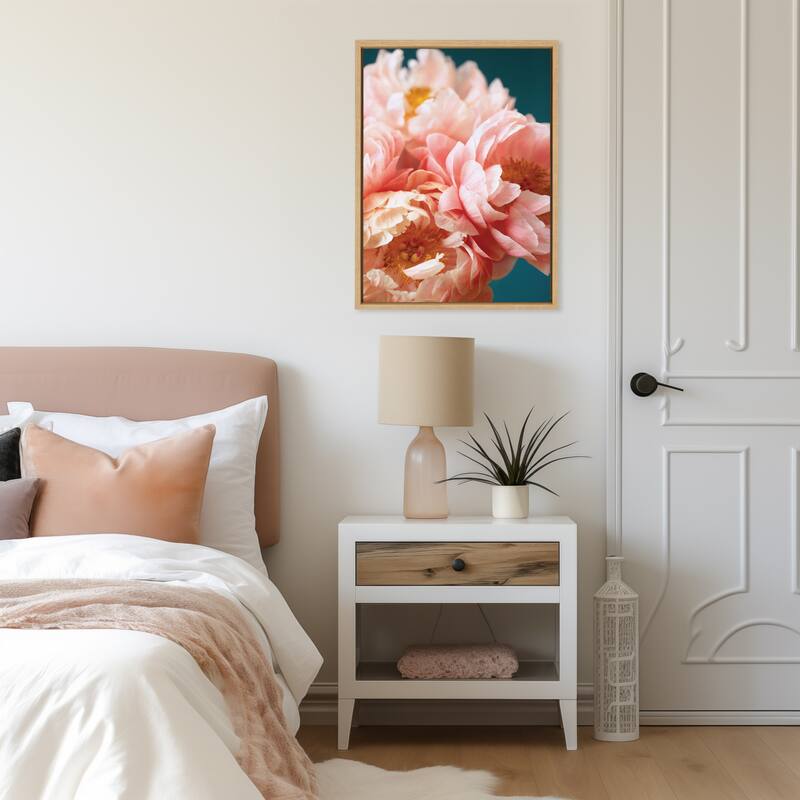 Kate and Laurel Sylvie Margot Framed Canvas by Alicia Bock