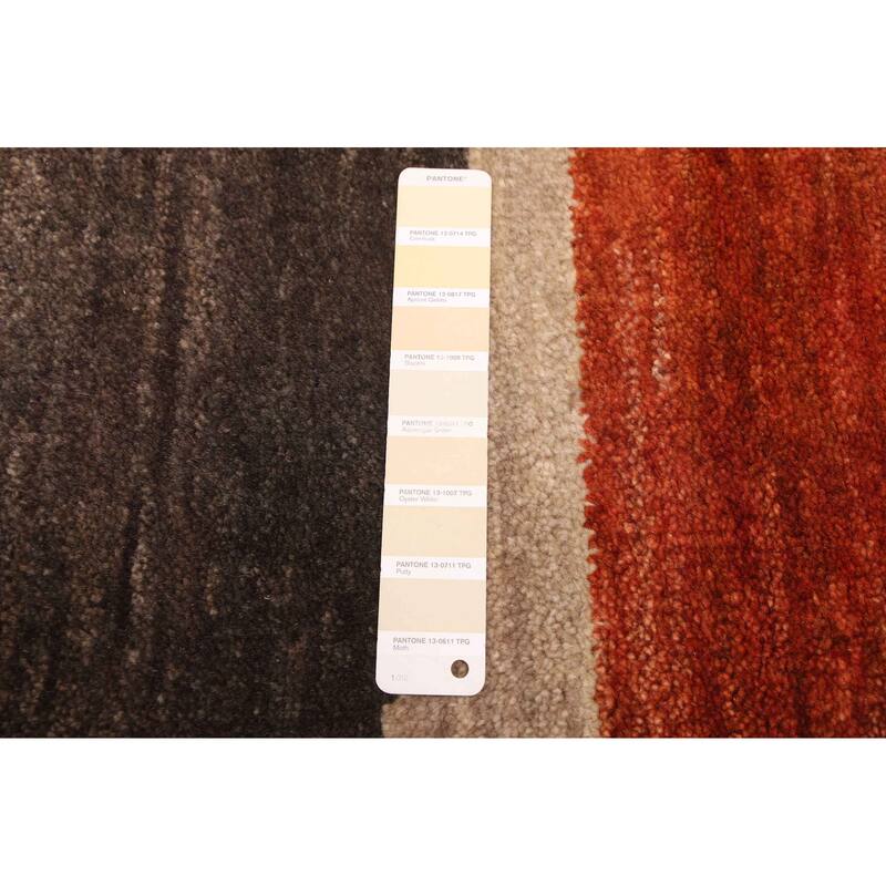 ECARPETGALLERY Hand-knotted Peshawar Ziegler Light Khaki Wool Rug - 5'1 x 6'10