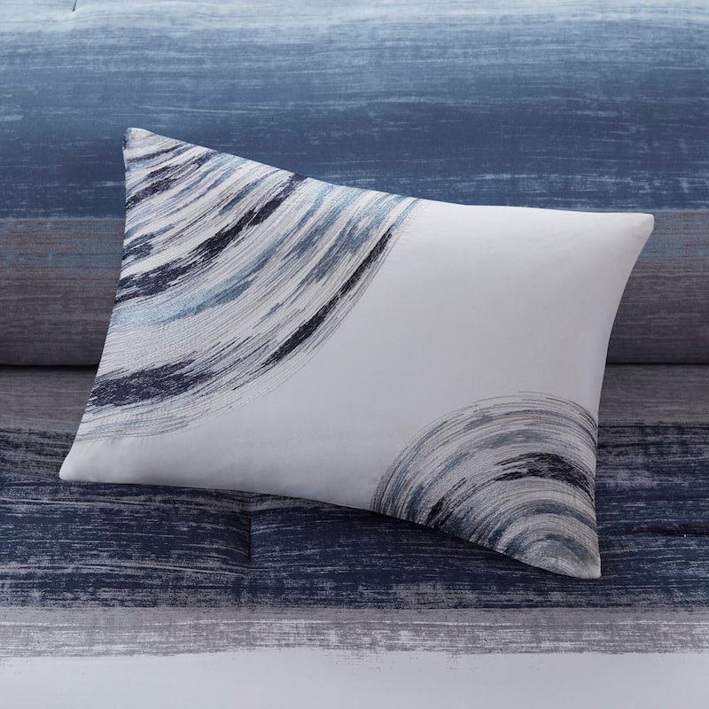 Madison Park Essentials Barret Comforter Set with Cotton Bed Sheets