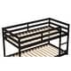 preview thumbnail 34 of 34, Modern Twin over Twin Floor Bunk Bed,Spacious And Comfortable,Easy Assembly for Bedroom