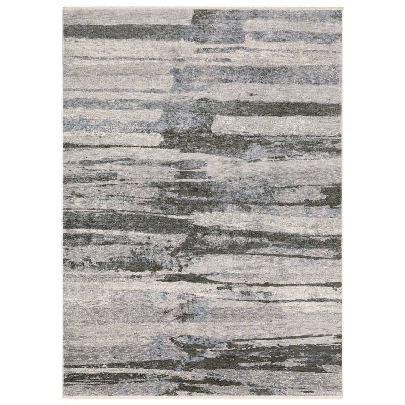 HomeRootsAbstract Modern Rectangle Area Rug
