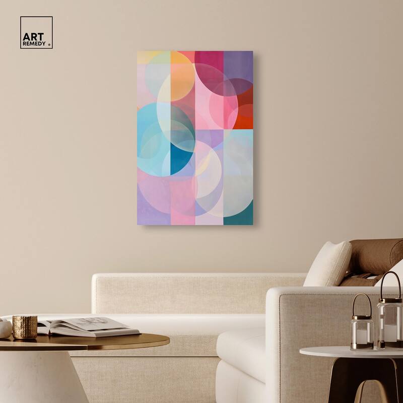Oneiric Circles I Canvas by Art Remedy, Gallery Wrapped