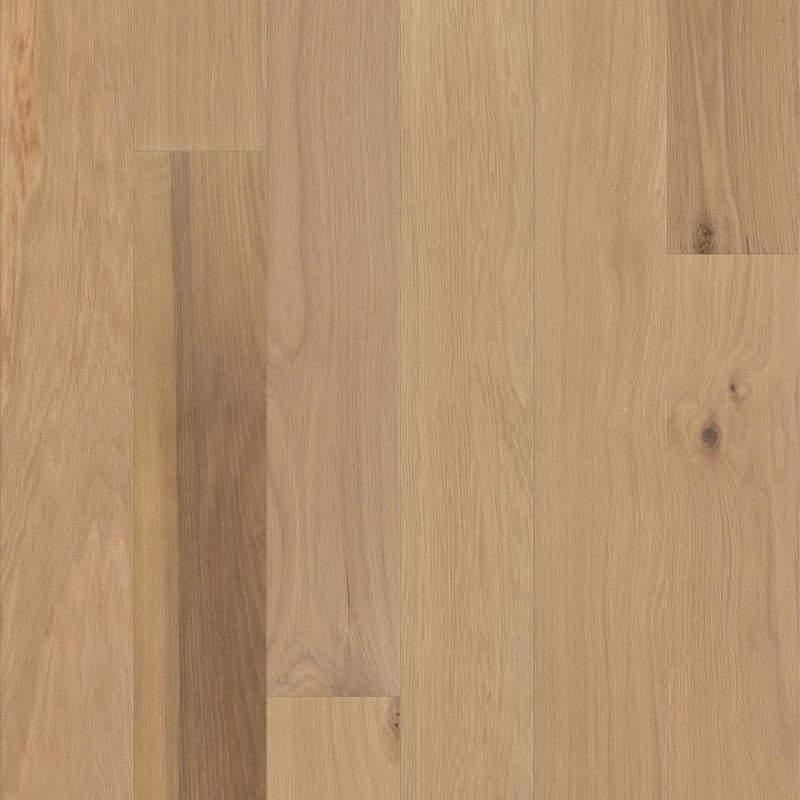 Shaw SW772 Repel 7" Wide Wire Brushed Engineered White Oak Hardwood - Ethos