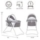 preview thumbnail 22 of 22, Dream On Me Day Dreamer 2-in-1 Convertible and Portable Bassinet