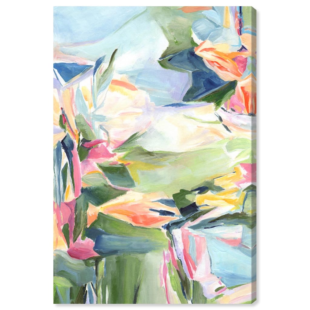 Sunkissed Garden Canvas by Art Remedy, Gallery Wrapped