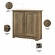 preview thumbnail 43 of 47, Bush Furniture Cabot Small Storage Cabinet with Doors - 31.38"L x 12.40"W x 29.96"H