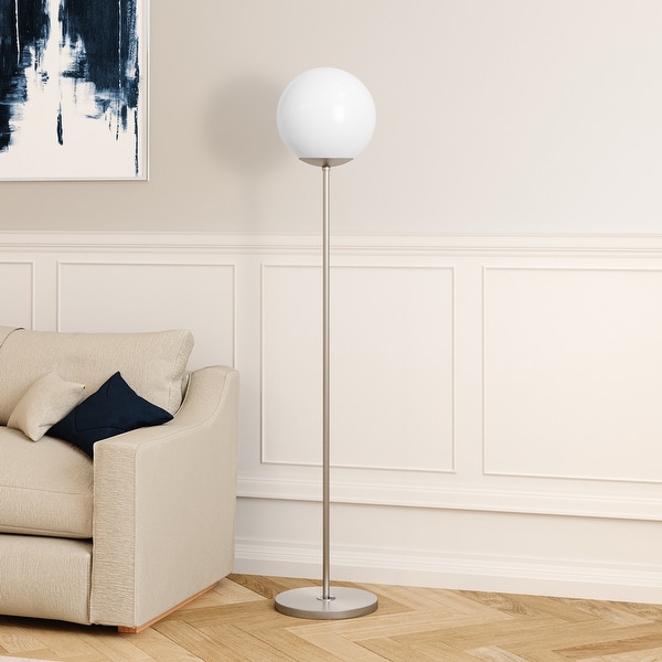 Theia Glam Globe Style Floor Lamp (Optional Finishes). Opens flyout.