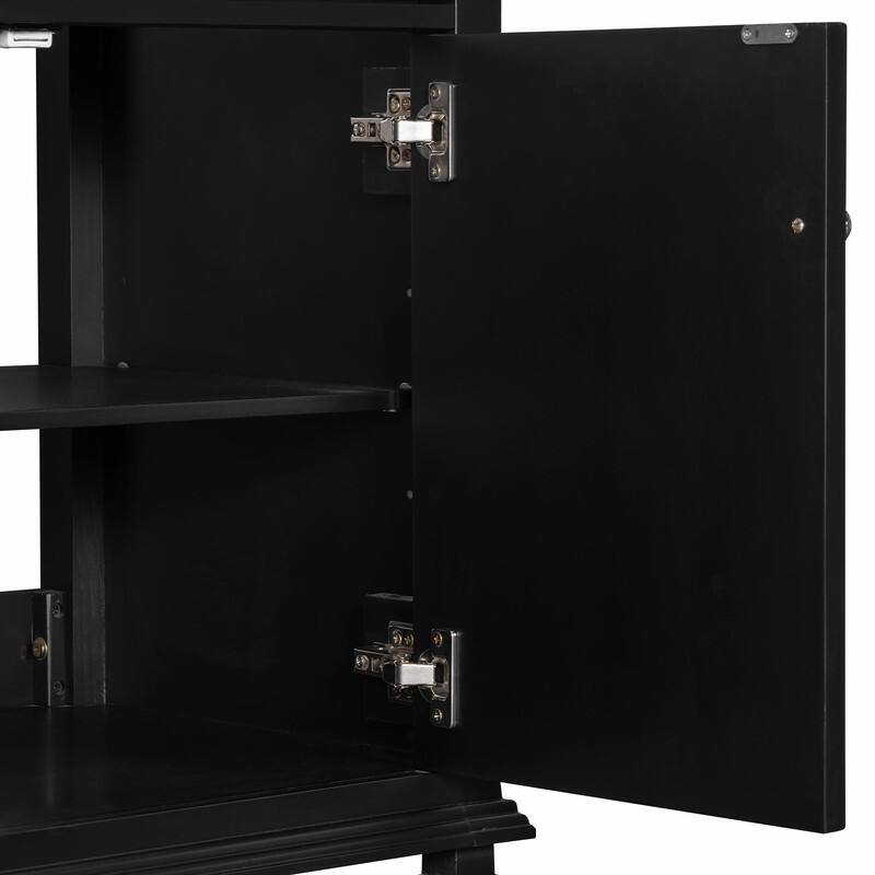 30 Inch Bathroom Vanity with Sink, Modern Vanity Cabinet with One Flip Drawer and Two Storage Drawers