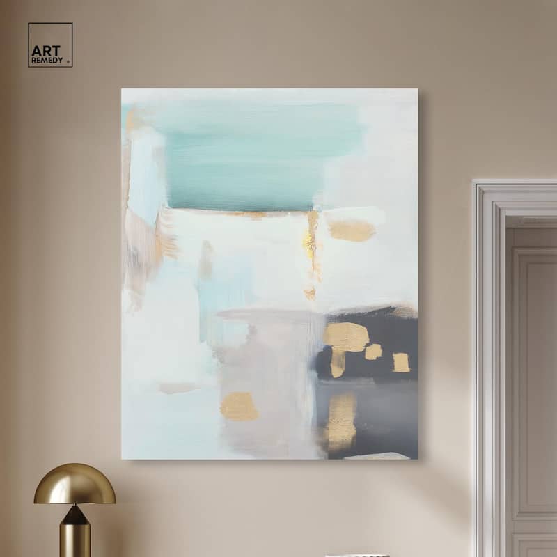 Misty Luxe III Canvas by Art Remedy, Gallery Wrapped