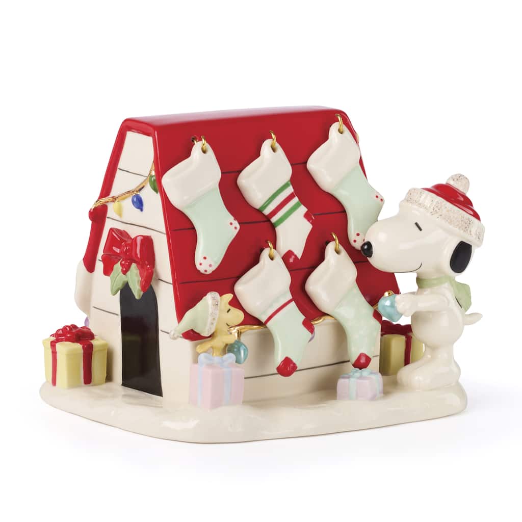 Lenox Snoopy's Christmas Decor for You Figurine