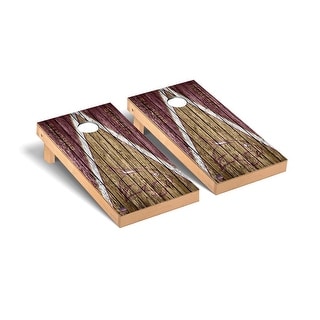Texas State Bobcats Triangle Cornhole Board Set
