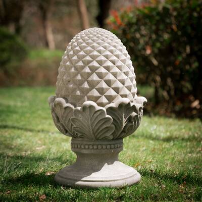 16.5"H MgO Artichoke Garden Statue by Glitzhome