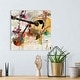 preview thumbnail 33 of 47, GreatBIGCanvas Colorful Figurative Modern Unframed Canvas Wall Art