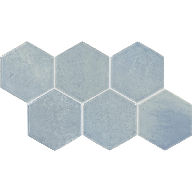 Daltile Mesmerist 4" Ceramic Hexagon Wall Tile (30 PC Per Carton) (3.00 SQFT Per Carton)